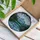 Mountain Lake Evergreen Forest Snow-capped Peaks Cloudy Sky Jewel Tone Stained Glass Stained Glass Suncatcher - 3