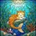 Ginger Cat Mermaid on Rock Underwater Stained Glass Ocean Scene, Aquatic Home Decor Gift Stained Glass Suncatcher - 5