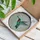 Ruby-Throated Hummingbird Stained Glass - Tiffany Style Mosaic with Iridescent Jewel Tones Stained Glass Suncatcher - 3