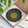 Golden Sunburst Mandala Floral Star - Tiffany Stained Glass Jewel Tone Flora Fauna Mosaic Art Stained Glass Suncatcher - 3