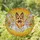 German Shepherd Dog Rainbow Wings Stained Glass Art Rocky Pastel Floral Sunburst Mosaic Stained Glass Suncatcher - 1