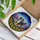 Bernese Mountain Dog Tiffany Glass Sunflowers Mountains Pet Lover Home Decor Gift Stained Glass Suncatcher - 3
