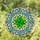 Tiffany Stained Glass Four-Leaf Clover Suncatcher - Intricate Floral Mosaic Decor Gift Stained Glass Suncatcher - 1