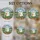 Friendly Ghost Watering Stained Glass Potted Plants in Arched Greenhouse Window Tiffany Art Stained Glass Suncatcher - 4