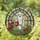 Stained Glass Ghost Watering Potted Plants Greenhouse Arch Window Art Decor Stained Glass Suncatcher - 1