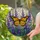 Monarch Butterfly Stained Glass Lavender Flowers - Tiffany Style Mosaic Window Art Stained Glass Suncatcher - 2