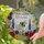 Bumblebee Chrysanthemum Flowers Tiffany Glass Jewel Tones - Nana's Hive Love Gift for Nana Stained Glass Suncatcher - 2