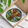 African Elephant Stained Glass, Daisy Flowers Landscape — Tiffany Style Wildlife Gift for Home Stained Glass Suncatcher - 3
