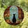 Black Cat Bookshelves Stained Glass Potted Plants Succulent Floral Window Panel Stained Glass Suncatcher - 1