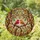Stained Glass Songbirds on Branch with Autumn Spring Foliage - Detailed Tiffany Art Stained Glass Suncatcher - 1