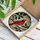 Male Cardinal Stained Glass Art with Holly Leaves & Red Berries, Tiffany Mosaic Style Stained Glass Suncatcher - 3