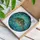 Majestic Sea Turtle Stained Glass Ocean Mosaic Jewel Tone Art Home Decor for Sea Life Lovers Stained Glass Suncatcher - 3