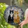 Black & White Tuxedo Cat Orange Tabby Stained Glass Mosaic Art - Tiffany Style Cat Lover Gift Stained Glass Suncatcher - 2