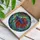 Betta Fish Stained Glass Art - Tiffany Style Underwater Glowing Jewel Tones Aquatic Design Stained Glass Suncatcher - 3