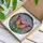 Tiffany Stained Glass Butterfly Pink Purple Yellow Flowers Intricate Mosaic Art Decor Stained Glass Suncatcher - 3