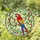 Vibrant Multi-Colored Macaw Stained Glass Art - Tiffany Style Mosaic Bird Jewel Tones Stained Glass Suncatcher - 1