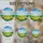 Rolling Hills Agricultural Fields Tiffany Stained Glass Sky Clouds Lavender Wildflowers Stained Glass Suncatcher - 4