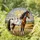 Detailed Appaloosa Horse Stained Glass Art - Tiffany Glass Prairie Sunset Horse Lover Gift Stained Glass Suncatcher - 1