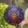 Majestic Owl Stained Glass Art - Tiffany Style Jewel Tone Geometric Mosaic Home Decor Stained Glass Suncatcher - 2