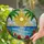 Stained Glass Sun Ocean Beach Palms Tropical Flowers - Tiffany Style Window Art Decor Stained Glass Suncatcher - 2