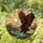 Bald Eagle Soaring Sun Mountains River Landscape Tiffany Style Stained Glass Stained Glass Suncatcher - 1