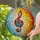 Stained Glass Treble Clef Mosaic Tiffany Art - Iridescent Music Symbol Radial Gradient Stained Glass Suncatcher - 2