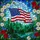 Waving American Flag Tiffany Stained Glass Floral Mosaic - Patriotic Home Decoration Stained Glass Suncatcher - 5