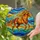 Dynamic Galloping Bay Horse Stained Glass Art - Tiffany Style Jewel Tone Mosaic Decor Stained Glass Suncatcher - 2