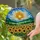 Tiffany Stained Glass Sunflowers Mountains Sun - Jewel Tone Nature Window Art Decor Gift Stained Glass Suncatcher - 2