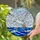 Seagull Flying Ocean Waves & Clouds Stained Glass Art - Tiffany Style Window Decor Stained Glass Suncatcher - 2