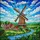 Dutch Windmill Stained Glass Houses River Landscape - Tiffany Style Window Decor Stained Glass Suncatcher - 5