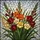 Colorful Gladiolus Flower Bouquet Stained Glass Mosaic - Intricate Tiffany Jewel Tones Stained Glass Suncatcher - 5