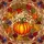 Pumpkin Maple Oak Leaf Tiffany Stained Glass Glowing Mosaic Autumn Harvest Stained Glass Suncatcher - 5