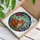 Fluffy Red Fox Butterflies Flowers Stained Glass Art Jewel Tone Meadow Sky Nature Stained Glass Suncatcher - 3