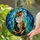 Calico Cat Stained Glass Mosaic Art - Intricate Tiffany Style Pet Home Decor Stained Glass Suncatcher - 2