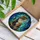 Calico Cat Stained Glass Mosaic Art - Intricate Tiffany Style Pet Home Decor Stained Glass Suncatcher - 3