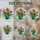 Tulips Bouquet Stained Glass Tiffany Style Colorful Mosaic Sky Intricate Pattern Stained Glass Suncatcher - 4