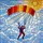Skydiver Parachute Tiffany Stained Glass Art with Clouds Sunbeams Home Decor Gift Stained Glass Suncatcher - 5