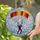 Skydiver Parachute Tiffany Stained Glass Art with Clouds Sunbeams Home Decor Gift Stained Glass Suncatcher - 2