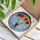Skydiver Parachute Tiffany Stained Glass Art with Clouds Sunbeams Home Decor Gift Stained Glass Suncatcher - 3