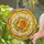 Golden Brown Toast Syrup Drip Tiffany Stained Glass Mosaic Art - Breakfast Kitchen Decor Stained Glass Suncatcher - 2