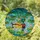 Male Mallard Duck Stained Glass Pond - Water Lily Reeds Tiffany Inspired Jewel Tone Art Stained Glass Suncatcher - 1