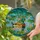 Male Mallard Duck Stained Glass Pond - Water Lily Reeds Tiffany Inspired Jewel Tone Art Stained Glass Suncatcher - 2
