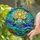 Two Hummingbirds Stained Glass Sun Tiffany Style Art - Nature Lover Home Decor Gift Stained Glass Suncatcher - 2