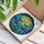 Two Hummingbirds Stained Glass Sun Tiffany Style Art - Nature Lover Home Decor Gift Stained Glass Suncatcher - 3