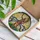 Native American Chief Feathered Warbonnet Skyward Gaze Tiffany Stained Glass Mosaic Design Stained Glass Suncatcher - 3