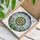 Golden Wedding Bells Ribbon Wreath Tiffany Glass Sun Rays - Wedding Anniversary Gift for Couple Stained Glass Suncatcher - 3