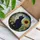 Black Cat Crescent Moon Sunflower Stained Glass - Tiffany Jewel Tone Home Gift Stained Glass Suncatcher - 3