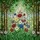 Flowering Forest Trees Stained Glass Art - Tiffany Style Woodland Nature Decor Gift Stained Glass Suncatcher - 5