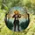 Pumpkin Head Violinist, Skeletal Trees & Crescent Moon - Gothic Autumn Stained Glass Stained Glass Suncatcher - 1